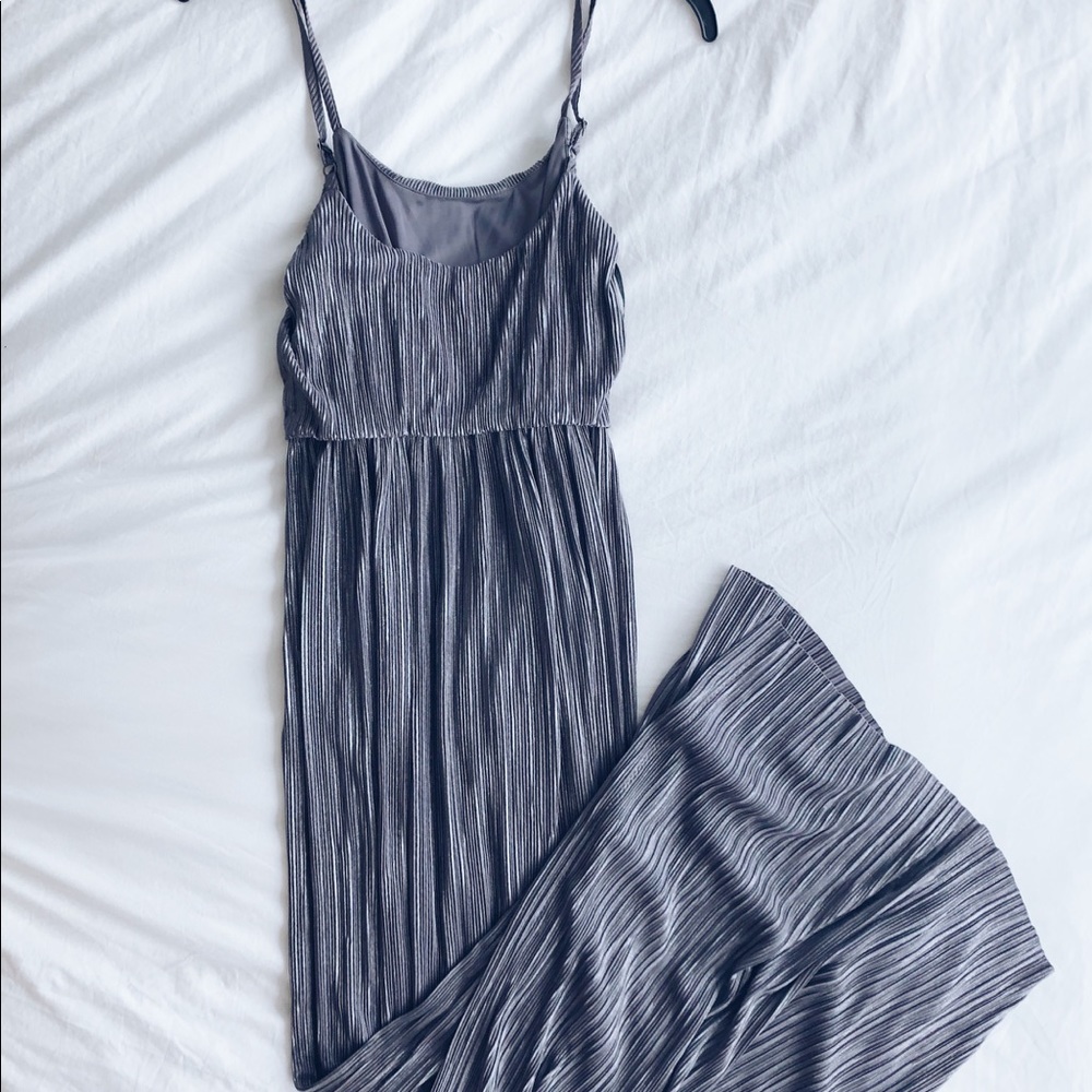 BCBGeneration Floor Length Shimmer Dress